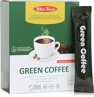WinsTown Slim Green Coffee box and sachet
